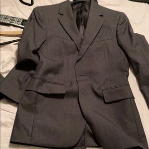 Jos A Banks suit, charcoal grey